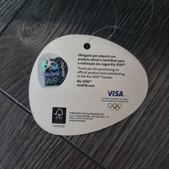 Havaianas Flip-Flops I Rio 2016 - Olympics I Size 7/8 I New with tags - Picture 4 of 7